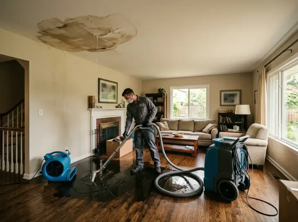 attic-pipe-burst-ceiling-drip-008 — frequently asked questions, Water Damage Restoration & Carpet Care in West Fork, AR